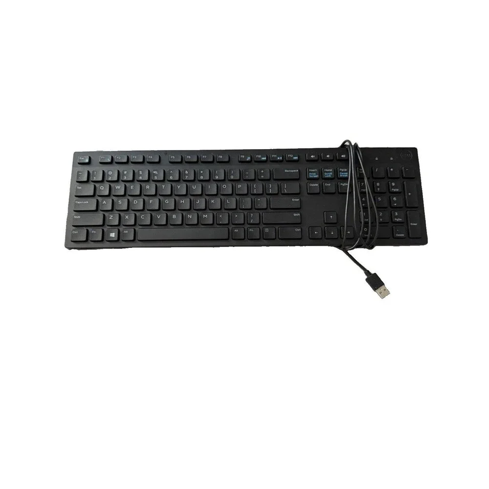 Dell Slim Profile Keyboard CN-0RKR0N-71616-65P-0DTB-A03 Excellent Condition